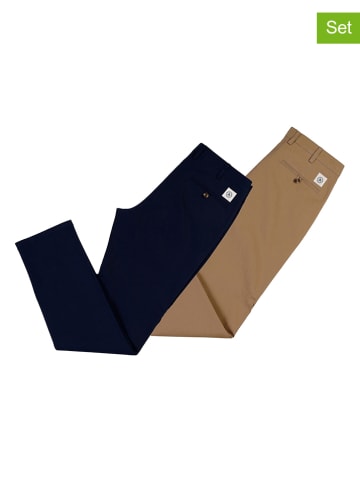 The Time of Bocha Bojówki (2 szt.) w kolorze jasnobrązowym i granatowym