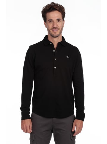 The Time of Bocha 2-delige set: poloshirts zwart/grijs