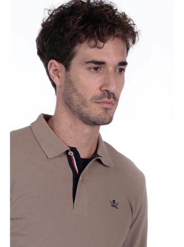 The Time of Bocha Poloshirt in Hellbraun