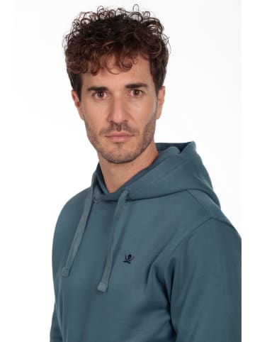 The Time of Bocha Hoodie in Petrol