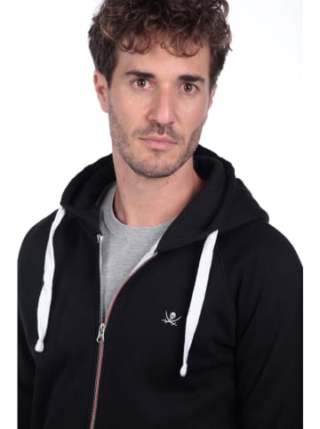 The Time of Bocha Sweatjacke in Dunkelblau/ Schwarz