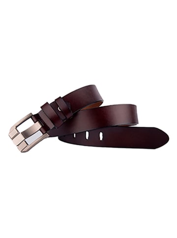 The Time of Bocha Skórzany pasek w kolorze brązowym