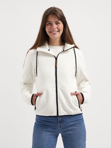 TRAVELIN' Sweatjacke "Kirsten" in Weiß in Weiß