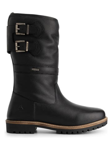 TRAVELIN' Leren boots "Klondike" zwart