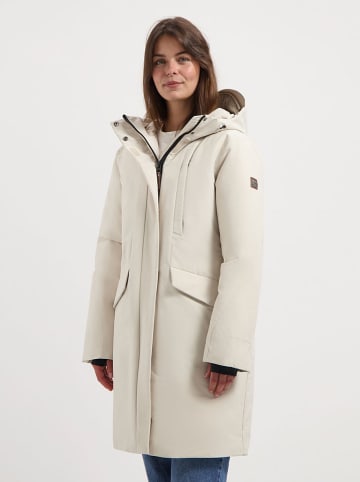 TRAVELIN' Wintermantel in Creme