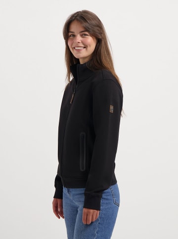 TRAVELIN' Sweatjacke in Schwarz