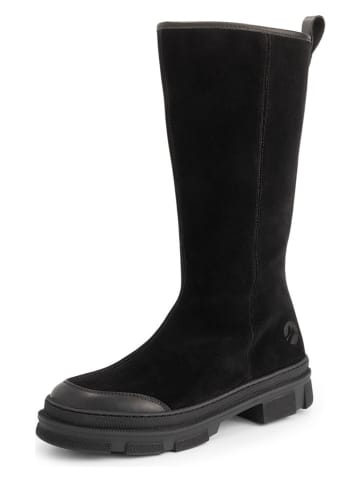 TRAVELIN' Leder-Stiefel "Whistler" in Schwarz