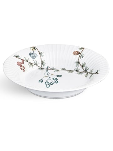 Kähler Talerz głęboki w kolorze biało-zielonym - Ø 21 cm