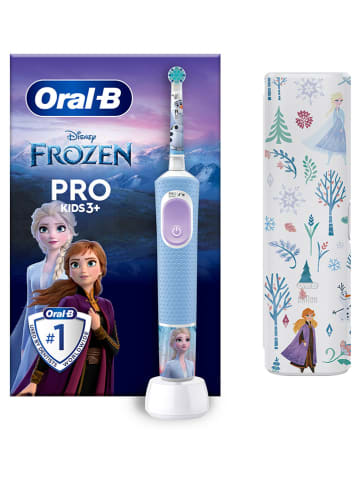 Oral-B Elektr. Zahnbürste "Vitality Pro 103 Frozen" in Hellblau