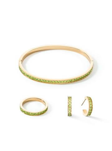 COEUR DE LION Gecoate ring met kristallen