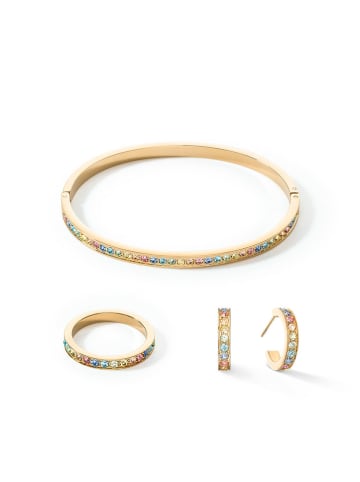 COEUR DE LION Pierścionek z kryształami