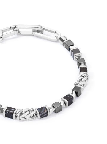 COEUR DE LION Beschicht. Armkette mit Edelsteinen
