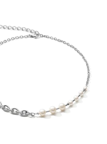 COEUR DE LION Gecoate ketting met parels - (L)68 cm