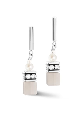 COEUR DE LION Beschicht. Ohrstecker mit Perlen