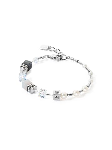 COEUR DE LION Gecoate armband met parels