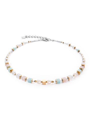 COEUR DE LION Gecoate ketting met parels - (L)42 cm