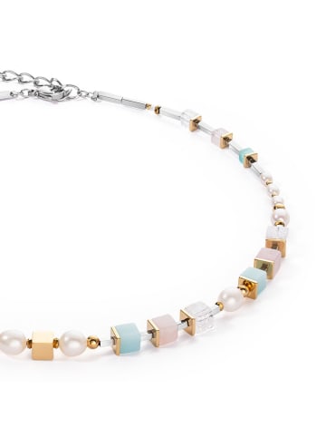 COEUR DE LION Gecoate ketting met parels - (L)42 cm