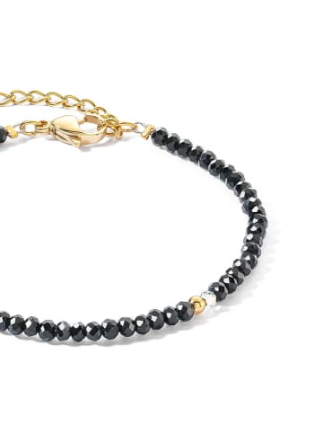 COEUR DE LION Beschicht. Armkette mit Swarovski Kristallen