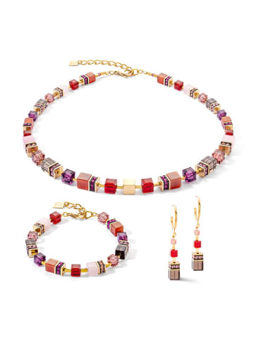 COEUR DE LION Beschicht. Creolen mit Swarovski Kristallen