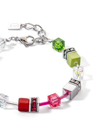 COEUR DE LION Beschicht. Armkette mit Swarovski Kristallen