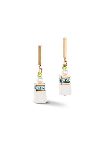 COEUR DE LION Kolczyki-wkrętki z perełkami Swarovski