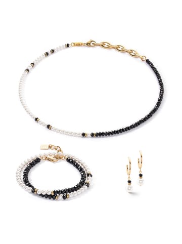 COEUR DE LION Gecoate creolen met swarovski kristallen