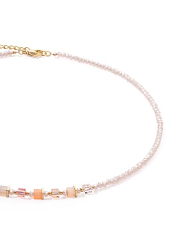 COEUR DE LION Beschicht. Halskette mit Swarovski Kristallen - (L)42 cm