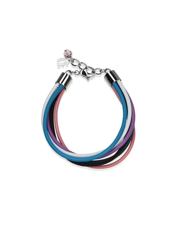 COEUR DE LION Leder-Armband in Bunt