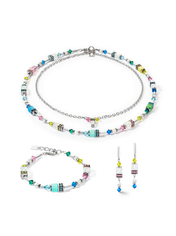 COEUR DE LION Gecoate oorstekers met swarovski kristallen