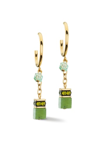 COEUR DE LION Gecoate creolen met swarovski kristallen