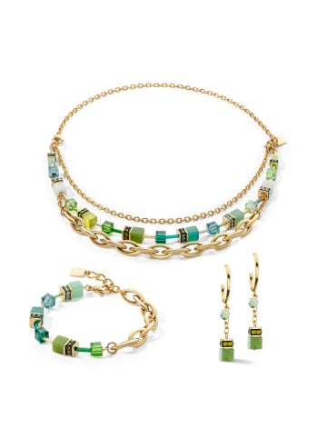 COEUR DE LION Beschicht. Creolen mit Swarovski Kristallen