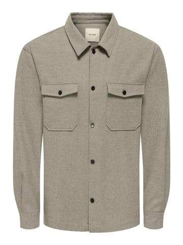 ONLY & SONS Hemd "Marrk" in Beige