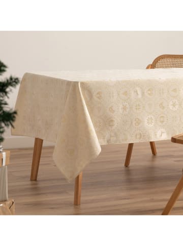 GAMUSI Tischdecke ''Ballcrypt'' in Creme