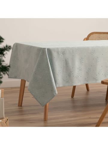GAMUSI Tischdecke ''Berrie'' in Hellblau/ Silber