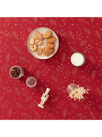 GAMUSI Obrus "Berrie" w kolorze złoto-czerwonym