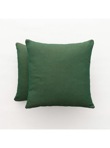 GAMUSI 2er-Set: Kissenhüllen ''Lights'' in Grün