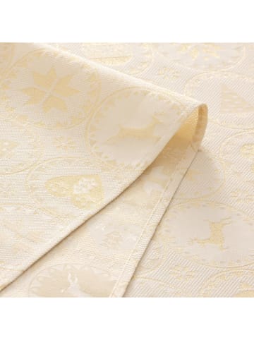 GAMUSI Tischläufer ''Ballcrypt'' in Creme