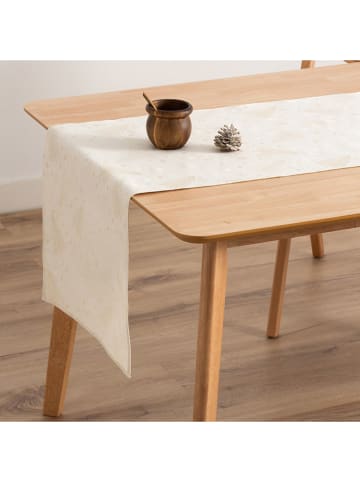 GAMUSI Tischläufer ''Christree'' in Creme