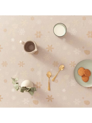 GAMUSI Bieżnik "Flake" w kolorze złoto-beżowym