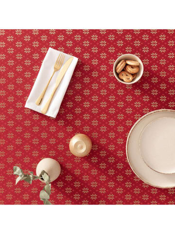 GAMUSI Tafelloper "Merry Christmas" rood