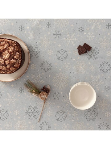 GAMUSI Tischläufer ''Sparkle'' in Hellblau/ Gold