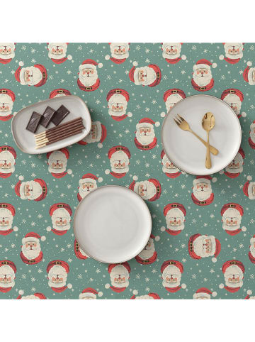 GAMUSI Tischdecke ''Noel'' in Blau/ Rot