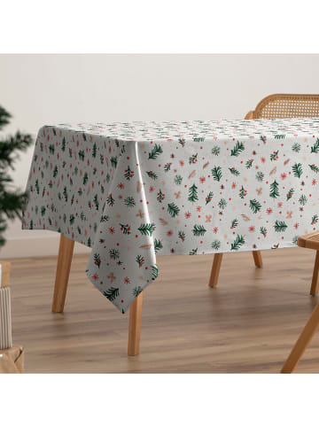 GAMUSI Tafellaken "Joy" wit/groen/rood