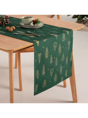 GAMUSI Tischläufer ''Silvet'' in Grün