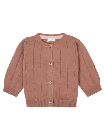 Noppies Vest "Frondes" donkerroze