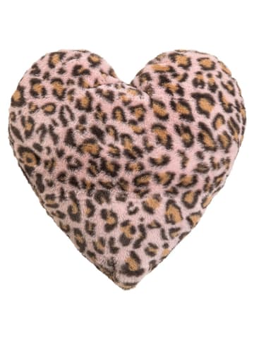 Magma Heimtex Poduszka "Panthera" w kolorze jasnoróżowym - Ø 43 cm