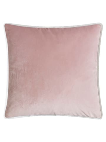 Magma Heimtex Poszewka "Boom" w kolorze biało-jasnoróżowym na poduszkę - 45 x 45 cm