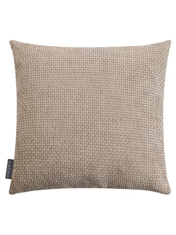 Magma Heimtex Poszewka "Arlo" w kolorze szarobrązowym na poduszkę - 40 x 40 cm