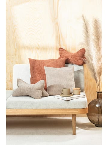 Magma Heimtex Kissenhülle "Arlo" in Taupe - (L)40 x (B)40 cm