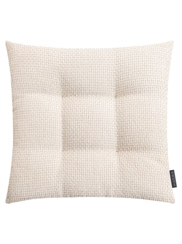 Magma Heimtex Poduszka "Arlo" w kolorze beżowym na krzesło - 35 x 35 cm